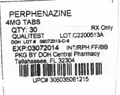 Label Image For 4mg (4mg Qualitest)